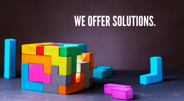 2 We offer Solutions.