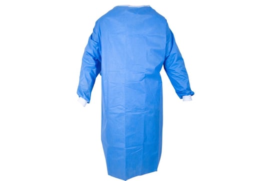 Surgical gown size adjust