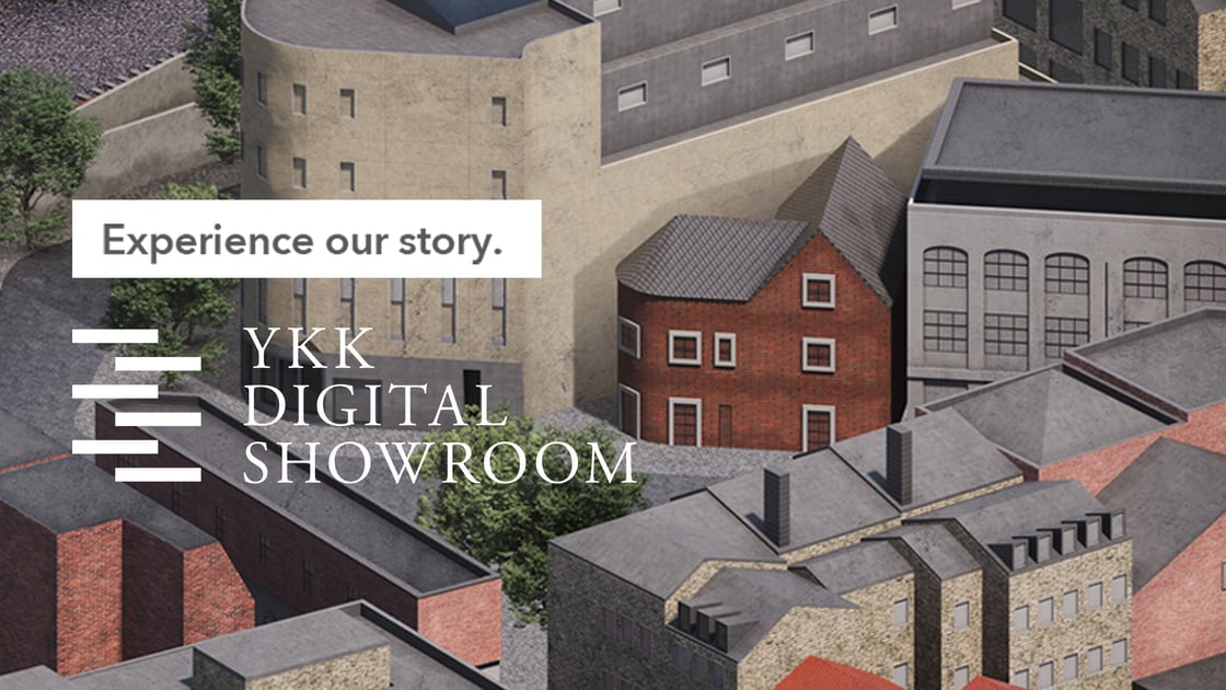 YKK Digital Showroom Banner